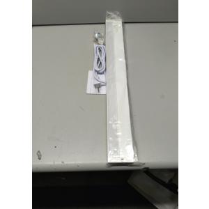 LUMILAND 24 Inch LED Under Cabinet Lighting with ETL Listed, Hardwired or Plug-in, 3 Color Levels Dimmable, Adjustable Lighting Direction, White