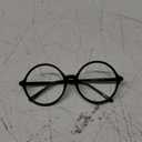 Big Round Eye Glasses Black Accessories Cosplay Jumbo Round Eyeglasses Fake Nerd Glasses for Adult Halloween Event Festival Dress up