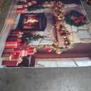 Christmas Fireplace Studio Photo Props