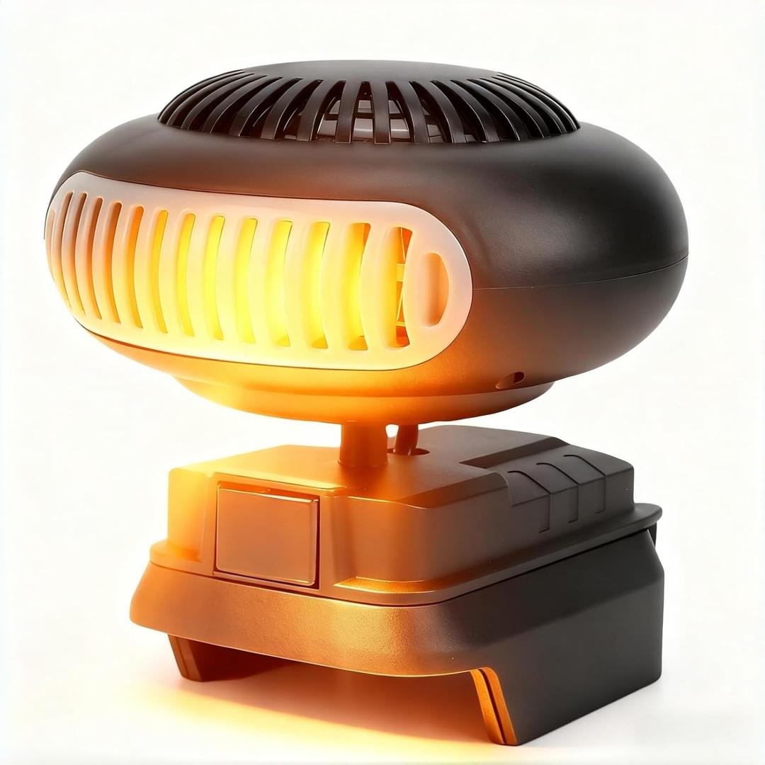 2026 Portable 21V Car Heater and Defroster, 170W Fast Heating and Cooling Fan, Battery Powered Car Heater for Windshield Defogger, Car Heaters for Vehicle Car RV SUV