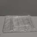 P&P CHEF Baking Cooling Rack Set for Cooking Roasting, 4-Piece Stainless Steel Wire Racks for Oven Use, Healthy & Dishwasher Safe, Rectangle, 8.6 + 9.7+ 11.6 + 15.3 Inch