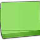 Hamilco Colored Scrapbook Cardstock Paper 5x7 Card Stock Paper 65 lb Cover 100 Pack (Green Apple)