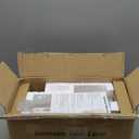 Set of 2 Industrial Touch Control Table Lamps with USB C+A Ports and AC Outlet - 3-Way Dimmable Black Bedside Lamps Nightstand Desk Lamps for Bedroom Living Room, Glass Shade & 2 LED Bulbs Included