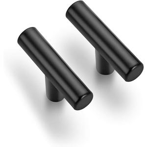 Ravinte 10 Pack 2 inch Cabinet Pulls Matte Black Stainless Steel Kitchen Drawer Pulls Cupboard Handles Cabinet Handles