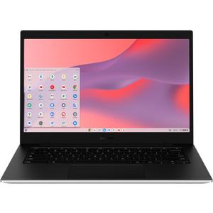 Samsung 14" Galaxy Chromebook Go Laptop PC Computer, Intel Celeron N4500 Processor, 4GB RAM, 64GB Storage, ChromeOS, XE340XDA-KA2US, Student Laptop, Back to School Ready, Silver