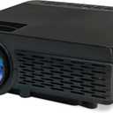 GPX Mini Projector with Bluetooth, USB and Micro SD Media Ports, Includes Remote (PJ300B),Black