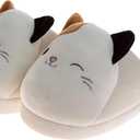 Squishmallows Slippers Sandals Warm Comfort Soft Slippers House Sandal- Cam the Cat (size 4-5 Big Kid)