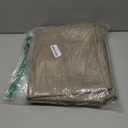 Fitable Faux Linen Table Clothes 60 x 84 Inch - 2 Pack Khaki Tablecloths for Rectangle Tables, Faux Burlap Table Covers for Kitchen Dining, Party, Farmhouse, Baby Shower