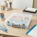 ArtBin Super Satchel 1 Compartment Box Clear Craft Organizer Storage Case