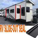 RV Slide Out Seal Wiper Black Rubber 1/2 x 2.75 inch x 35' Replacement Weather Stripping for RV Camper Slideout System # 018-341