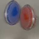 Dylonic Exfoliating Body Scrub Razor Bump Brush, Ingrown Hairs Solution Pads - After Waxing Skin Care Exfoliator for Body Shaving Irritation, Strawberry Legs, Armpit, Bikini Body Exfoliator Scrubber (2 Packs, Orange & Blue)