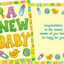 Stockwell Greetings New Baby Greeting Card