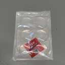 STRONGEST HOME Wall Protector for Door Knobs, 2-Inch - Clear Self-Adhesive Door Stopper Guards - Quiet Rubber Bumpers for Wall Protection, 6-Pack