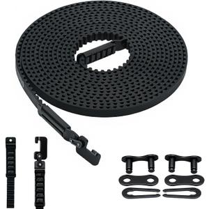 41A5250-1 Garage Door Opener Drive Belt Replacement for 8ft High Garage Doors Compatible with Chamberlain Liftmaster Sentex Wisper (261" Polyurethane Belt)