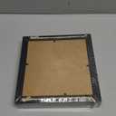 6X6 Picture Frame, Wall Hanging Picture Frames Collage with 3 Opening Frames Black