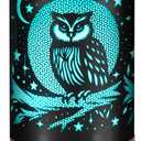 Essential Oil Diffuser Metal Aromatherapy Diffuser, Cool Mist Diffuser with 7 Color Lights for Home Office Spa (Owl)