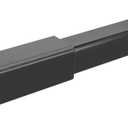 18" Hitch Extension18 Inch Hitch Extender for 2 Inch Receivers Black Powder Coated 4000LBS GTW, 350LBS TW