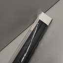 Pushglossy 2 Pcs Kerf Style Door Bottom 36" Long 1 3/4" Wide Replacement Threshold Seal with Vinyl Fins Weatherstrip Draft Stopper for Interior Exterior Doors(Black)