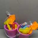 Sand Toy Bucket Pink 2 basket