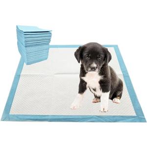 Puppy Pee Pads, 22 x 22 Inch Leak-Proof Pet Potty Training Pads for Dogs, Quick Absorb 6-Layer Design, Ideal for Puppies, Cats, Rabbits, and Guinea Pigs (Blue-50 Count)