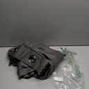 NICETOWN Grey Kitchen Blackout Short Curtain Panels for Bedroom, 45 Inch Long Thermal Insulated Grommet Top Blackout Draperies and Drapes (2 Panels, W42 x L45 -Inch, Grey)