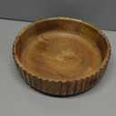 Kimona Fruit Bowls Wooden Fruit Bowl or Candy Bowl, Elevate Your Space With A Unique Bowl Centerpiece (10" X 10" X 2.5")