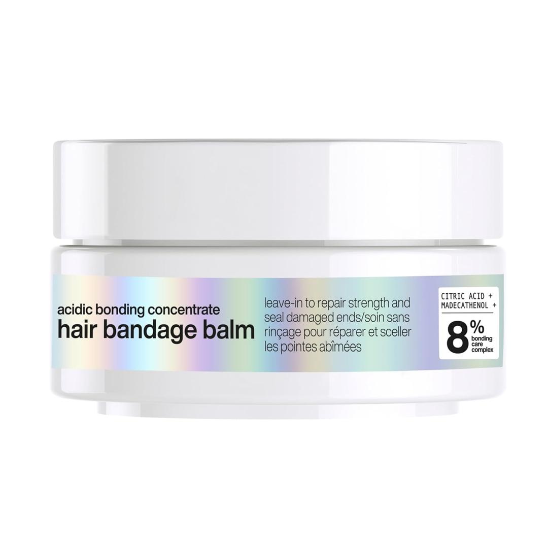 Redken Acidic Bonding Concentrate Hair Bandage Balm  Strength Repair For Damaged, Dry Split Ends In 1 Use