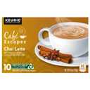 Cafe Escapes, Chai Latte, 10Pods, 4.9 Ounce (EXP 02/02/26)
