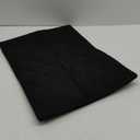 MABOZOO Indestructible Dog Bed - Chew Proof Crate Pad, Machine Washable Quilted Mat for Aggressive Chewers, Durable for Medium Dogs, Black Kennel Pad (22x35 in)
