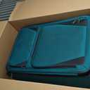 U.S. Traveler Aviron Bay Expandable Softside Luggage with Spinner Wheels, Teal, 30-Inch, US08125E31