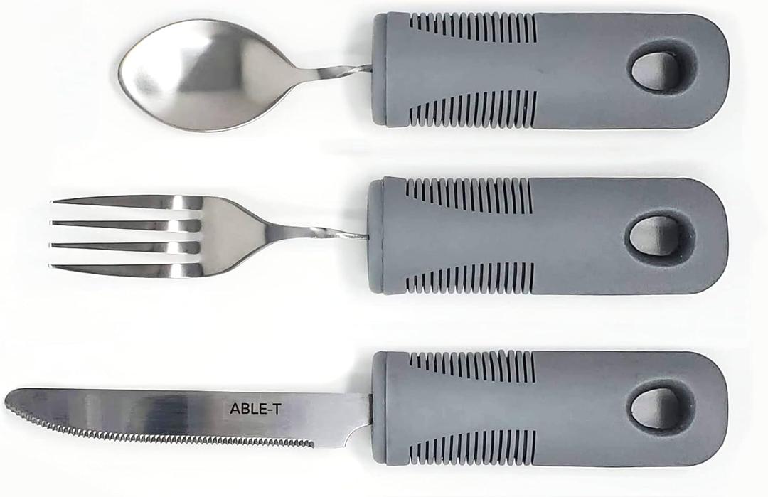 Bendable Cutlery Set (Fork, Knife, and Spoon)
