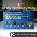 Avisontek 4 for Mighty Mule GTO Gate Opener Remote MMT103/FM135/RB741