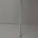 Extendable Spring Loaded Tension Curtain Rod, White Metal Telescopic Pole for Windows Doors Bathroom Kitchen Wardrobe, No Drill Installation, Adjustable 30-50cm 40-70cm 60-110cm(40-70cm)