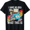 I Have No Idea What This is Kids 70s 80s 90s Theme Outfit T-Shirt, Small