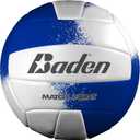 Baden | Match Point | Cushioned Synthetic Leather | Outdoor Recreation Backyard Volleyball + College Camp Ball | Official Size 5