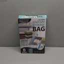 Cozy Essential Vacuum Storage Bags, Compression Space Saver Bags for Clothes, Comforters, Blankets, Pillow, Bedding, Sealer Clothing Storage,8 Combo