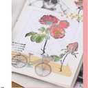 2 x Roses Flower Leaves Stamp Rubber Clear Stamp/Seal Scrapbook/Photo Album Decorative Card Making Clear Stamps