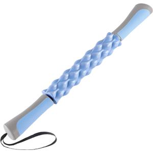 Muscle Roller,EVA Material, Massage Roller Stick for Athletes and Office Workers, Relieves Muscle Tension and Pain(EVA Blue)