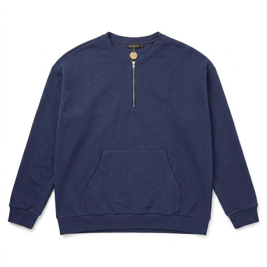 Women's Full Zip Up Hoodies Long Sleeve Drawstring Casual Sweatshirt Hooded Tops (Blue, XXL)