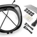 CIRO Fang Headlight Bezel for Indian Chieftain (Black)