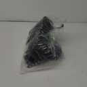 Women Black Platform Boots Wedge Goth Round Toe Lace Up Chunky Heel Studded Combat Zip Buckle Ankle Shoes, 43