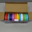 AOZITA 10 WIDE Mouth & 10 REGULAR Mouth Mason Jar Lids - 20 Pack Food Grade Plastic Mason Jar Caps for Ball, Kerr and More Canning Jars - Leakproof & Dishwasher Safe - Multicolor
