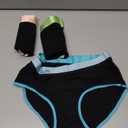 INNERSY Period Underwear for Teens Girls Cotton Leak-Proof Menstrual Panties 3-Pack, Size M(10-12)