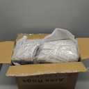 Art&Tuft Washable Rugs 5x7, Low Pile Area Rugs for Living Room - Non Slip and Stain Resistant Soft Thin 5x7 Rug for Bedroom, Dining Room, Kitchen, Office, Grey