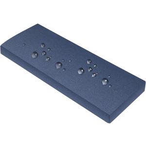 Outdoor Waterproof Bench Cushion 30x16x2 inches, High-Density Comfortable Memory Foam Cushion, Anti-slip Smooth Zipper And Fade Resistant Seat Pad For Patio Garden Swing Porch Furniture - Dark Blue