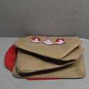 INough Christmas Baskets for Gifts Empty, Christmas Gnomes Basket, Large Gifts Bags for Holiday Ornaments Collapsible Storage Bins with Drawstring for Kidsroom