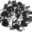 DOITOOL 50pcs Pegs for Shelves Cabinet Shelf Brackets Glass Supports Replacement Easy Install Non-Slip