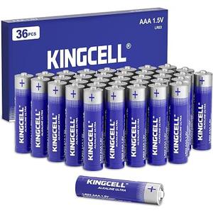 A Alkaline Batteries, 10-Year Leak Proof Shelf Life with Advanced Anti-Leak Technology,Ultra Long Lasting for All Your Devices