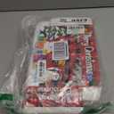 QOUBAI 50Pcs Christmas Party Supplies Movie Night Paper Snacks Boxes Xmas Movie Theater Snack Tray Party Decorations Movie Popcorn Drink Holder Set for Christmas Birthday Holiday Party Stand Family