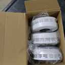 3 Pack Smoke and Carbon Monoxide Detector with Test Button, 85dB Loud Beep, LCD Display, Battery-Operated Smoke Detector Carbon Monoxide Detector Combo for House, Apartment, Kitchen, Garage Use